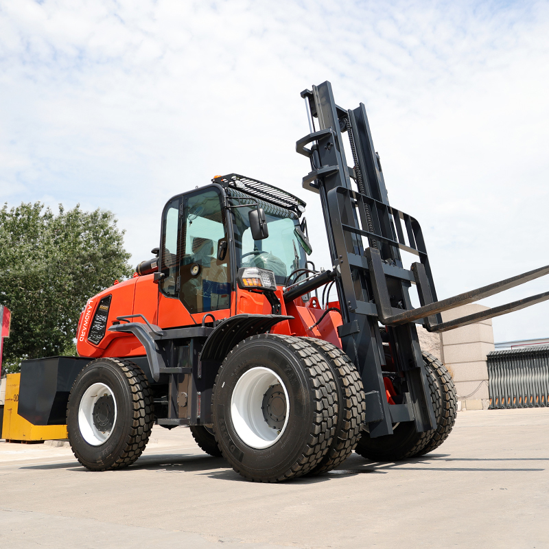 4WD 3-6Ton China Customized All-terrain Off-road  Fork Lift 3500KG Mini Forklift Trucks EPA 5Ton Forklift Manufacturer Price