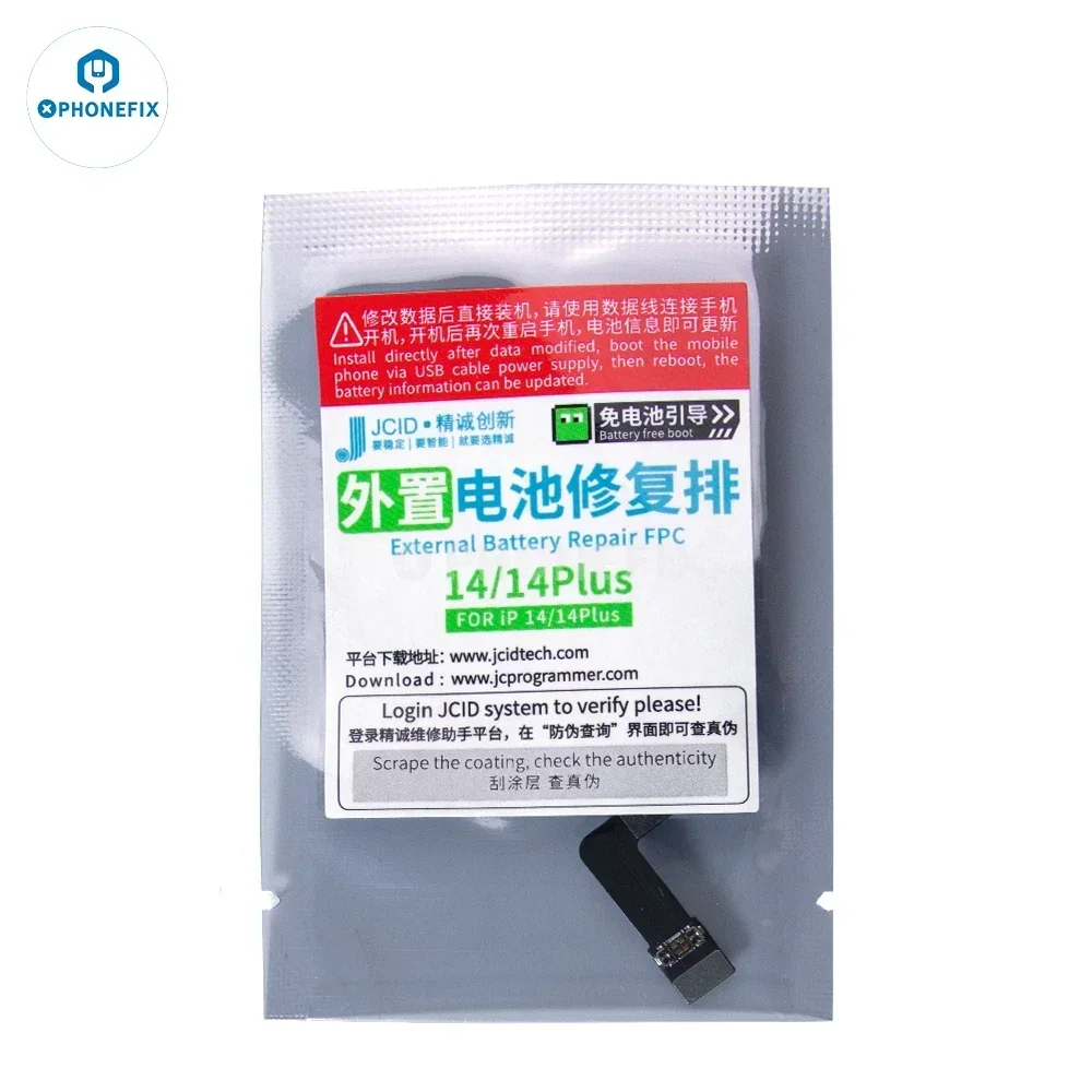 Плата ремонта аккумулятора JCID V1SE V1S Pro, модификация гибкого кабеля для iPhone 11–15 Pro Max, информация о здоровье аккумулятора, чтение и запись