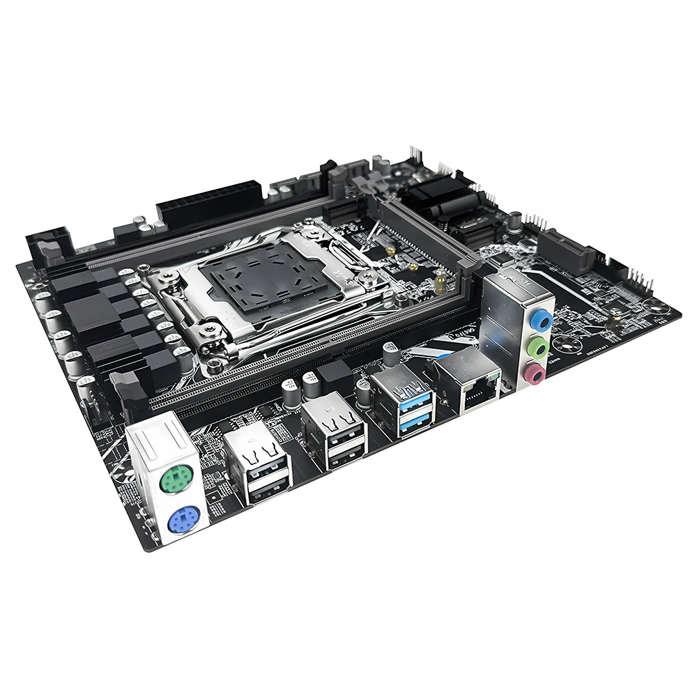 Комплект материнской платы SOYO X99 с процессором LGA2011-3 Xeon E5 2680 V4 DDR4 64 ГБ (4*16 ГБ) 2133 МГц ОЗУ NVME M.2 SATA для