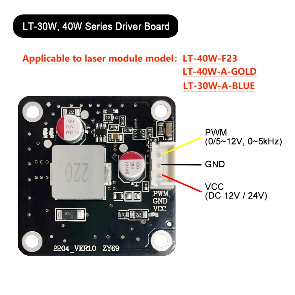 LASER Cây 20W 40W 80W Laser Driver Cho Khắc Laser Mô Đun Cắt Laser Khắc Đầu Làm Việc Gỗ dụng Cụ Và Phụ Kiện