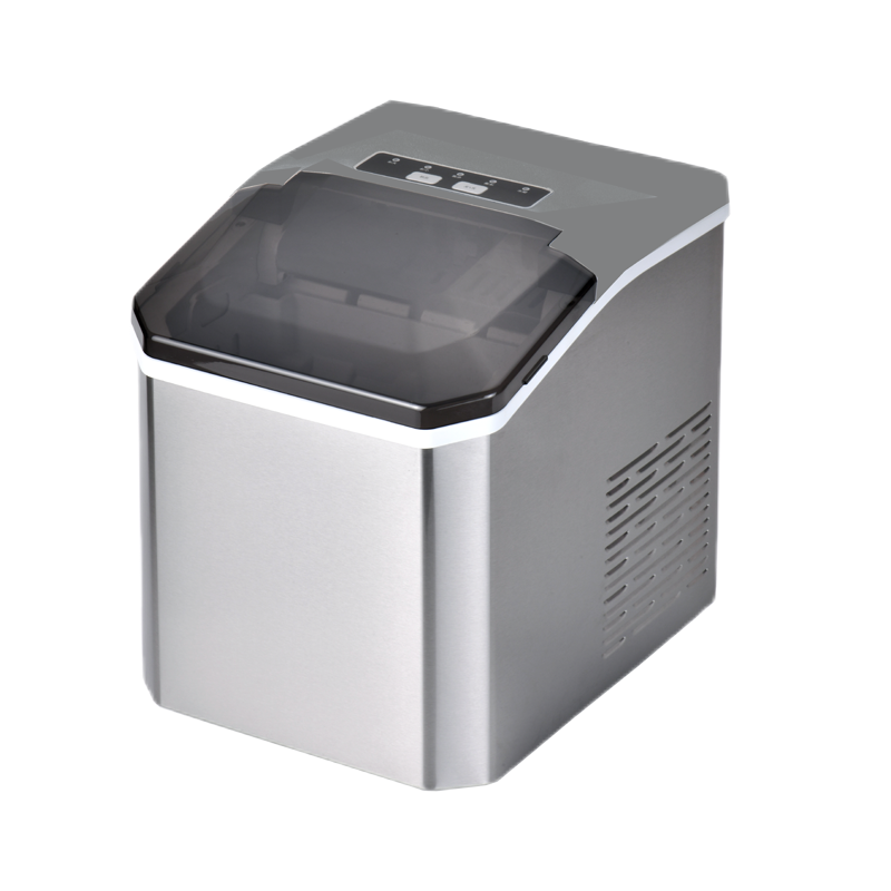 Pembuatan Es 12-15Kg Rumah Asrama Harian Mini Rumah Kecil Peluru Mesin Pembuat Es Otomatis Es Bulat
