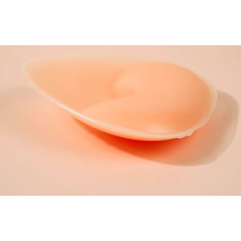Almofada de peito de silicone inserção invisível engrossado maiô almofada de peito à prova dwaterproof água biquíni roupa interior grande transparente ampliar realçador