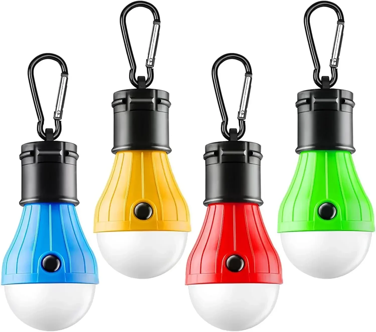 Luz para tienda de campaña al aire libre, linterna portátil, bombilla LED, luz suave colgante para exteriores, lámpara de viaje de emergencia SOS, utiliza batería AAA