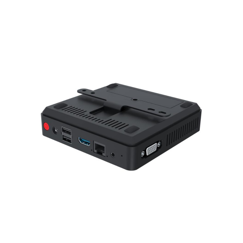 Nouveau Mini PC processeur Intel Apollo Lake N3350 Windows 10 Mini PC HTPC, avec 8 Go de RAM 64 Go de ROM, USB 3.0, 1 * HD-MI 1 * VGA AC WIFI