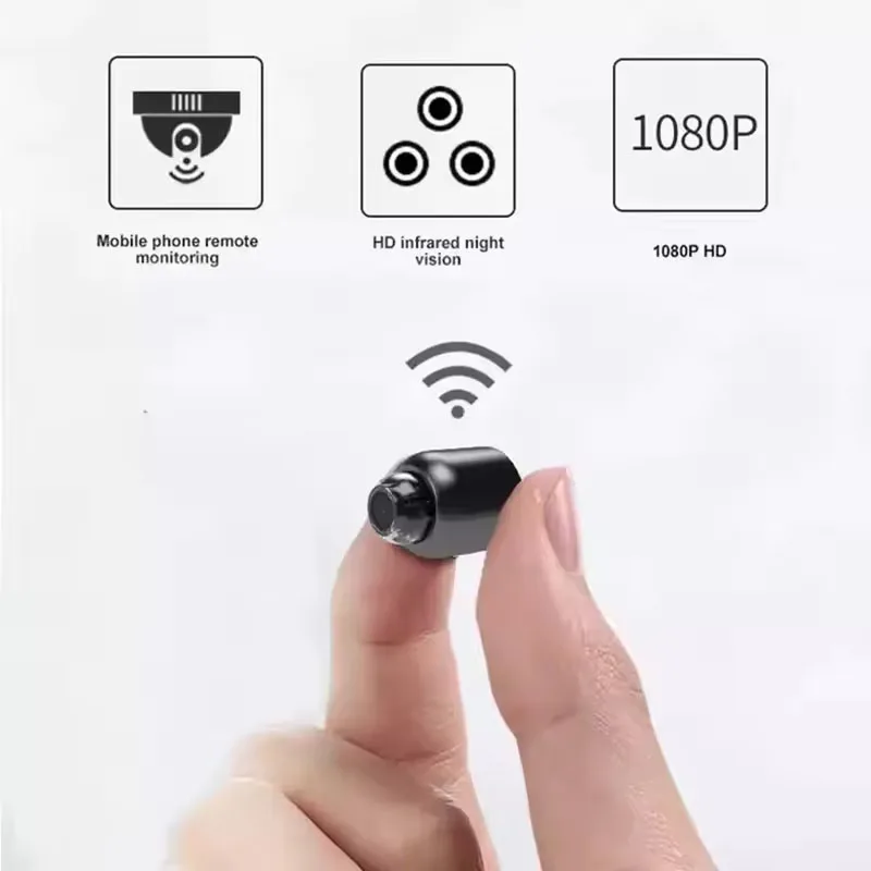 Nueva cámara HD 1080P inalámbrica Wifi vigilancia interior cámara de visión nocturna Mini cámara de vigilancia de seguridad Monitor de bebé
