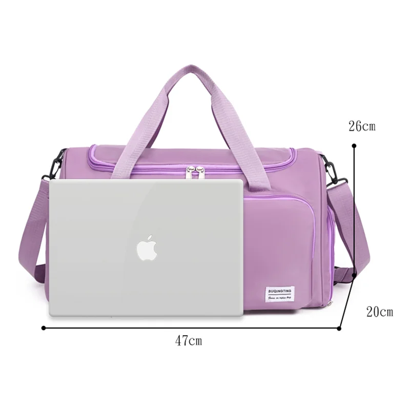 Unisex reisbagagetas met grote capaciteit, sporttas, perfect voor weekendbagage met schoenenvak