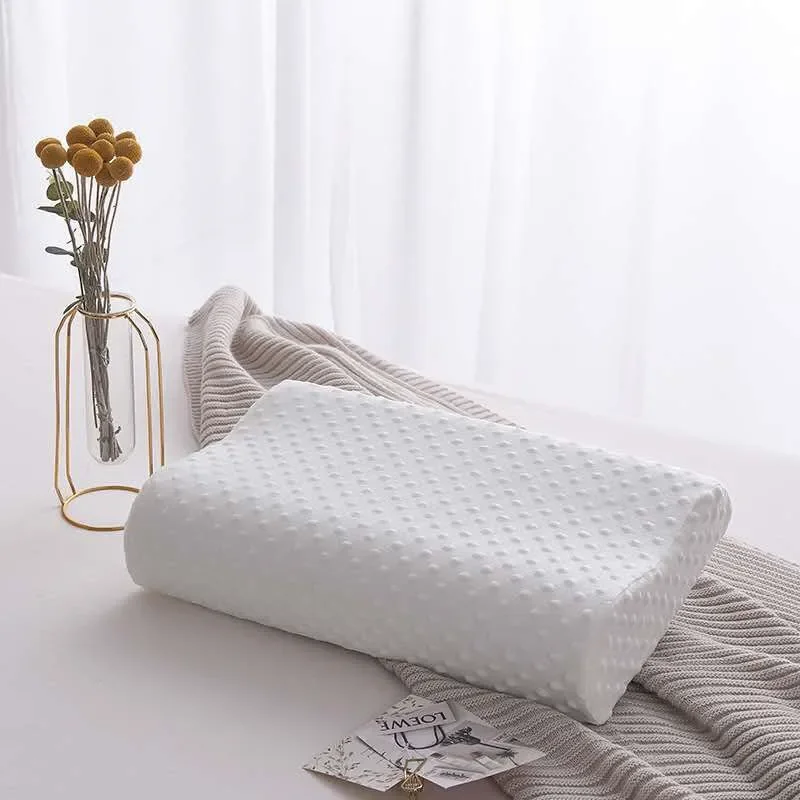 Cuscino in memory foam per dormire Cuscino per dormire laterale regolabile per sollievo dal dolore al collo e alle spalle Cuscino per contorno ortopedico JAF028