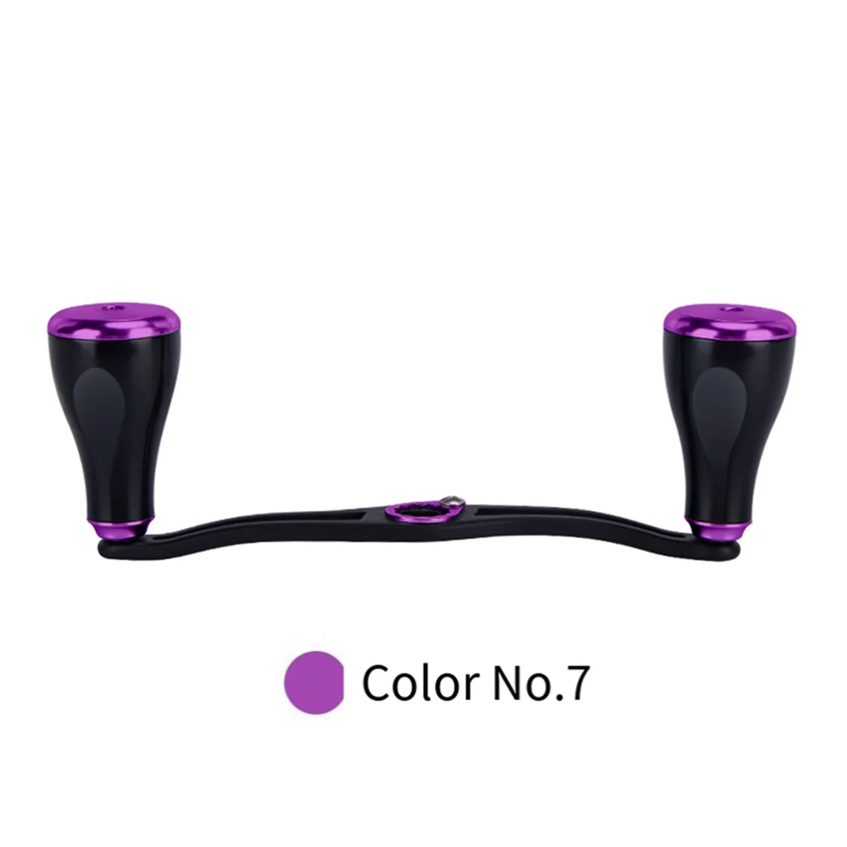 A72P ตกปลา Reel Handle อลูมิเนียม Double Rocker ตกปลา Reel Rocker Extended Rocker สีเบอร์ 7