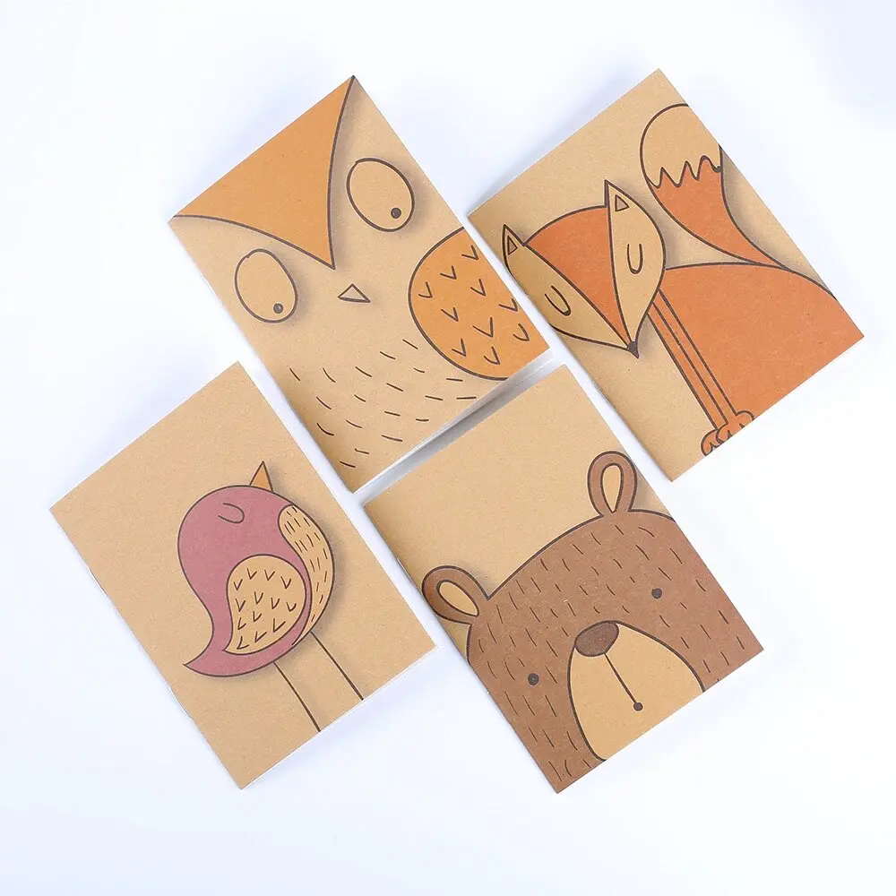 10Sets Retro Kleine Notebooks Kawaii A7 Blank Mini Nette Planer Tagebuch Hinweis Notizblock Ästhetische Journal Kinder Schreibwaren Agenda Sache
