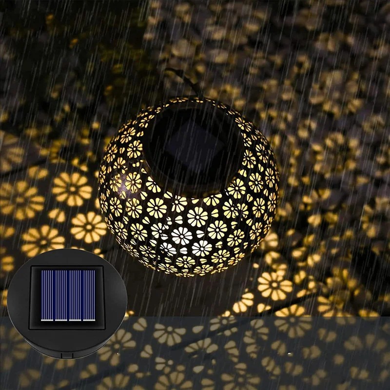 LED Solar Lights Replacement Top Solar Lantern Solar Panel Powered Lantern Lid Lights For Outdoor Pathway Yard Easy In