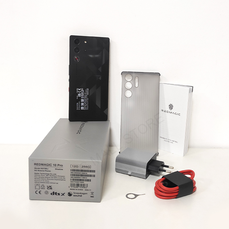 RedMagic 10 Pro,Version globale,6,85 pouces,Snapdragon 8 Elite,7050 mAh,Charge 100W,50MP,NFC,12 Go de RAM,ROM de 256 Go,Téléphon