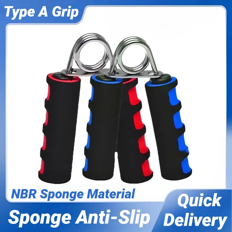 Tipo A Spugna Grip Primavera Mano Finger Strength Trainer Power Ginnico Avambraccio Rinforzo Carpale Espansore Sport Muscolo Polso