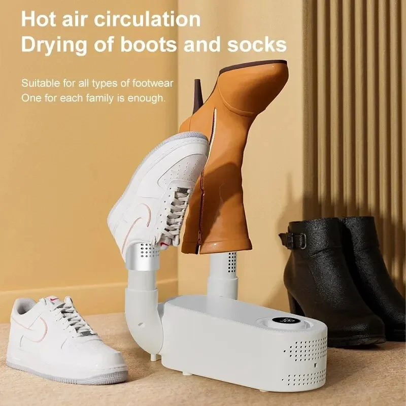Elektrische Schoendroger Boot Warmer 42 ° C Schoen Uv Foot Boot Droger Elimineert Geur Sneldrogende Boot Deodorizer Multifunctionele Sok Droger