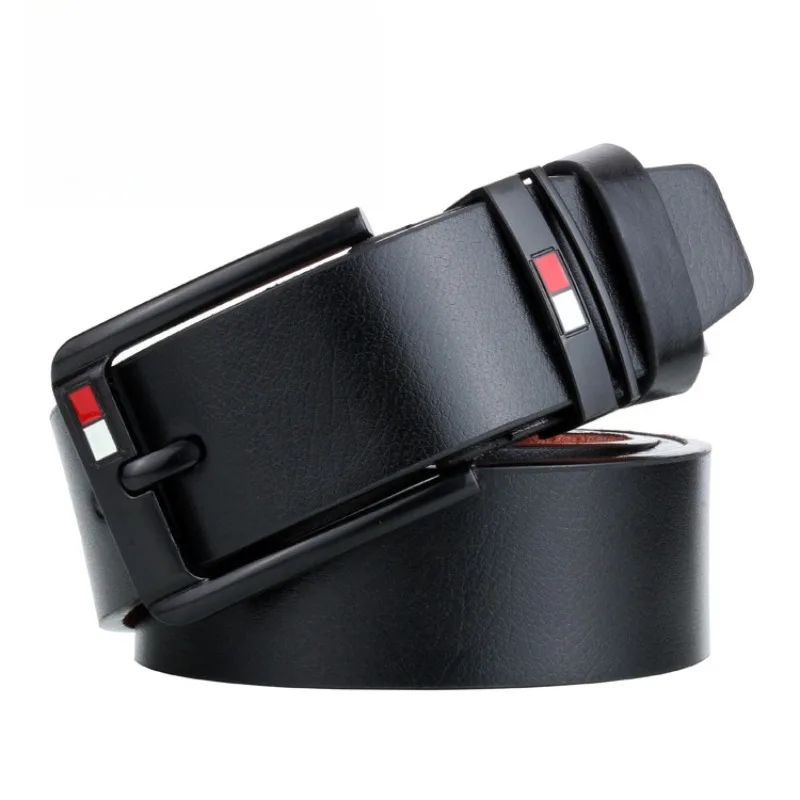 Cinturón de cintura de estilo Vintage a la moda para hombre, cinturones de correa de cuero PU de alta calidad, cinturón para pantalones vaqueros, cinturón de ocio para traje