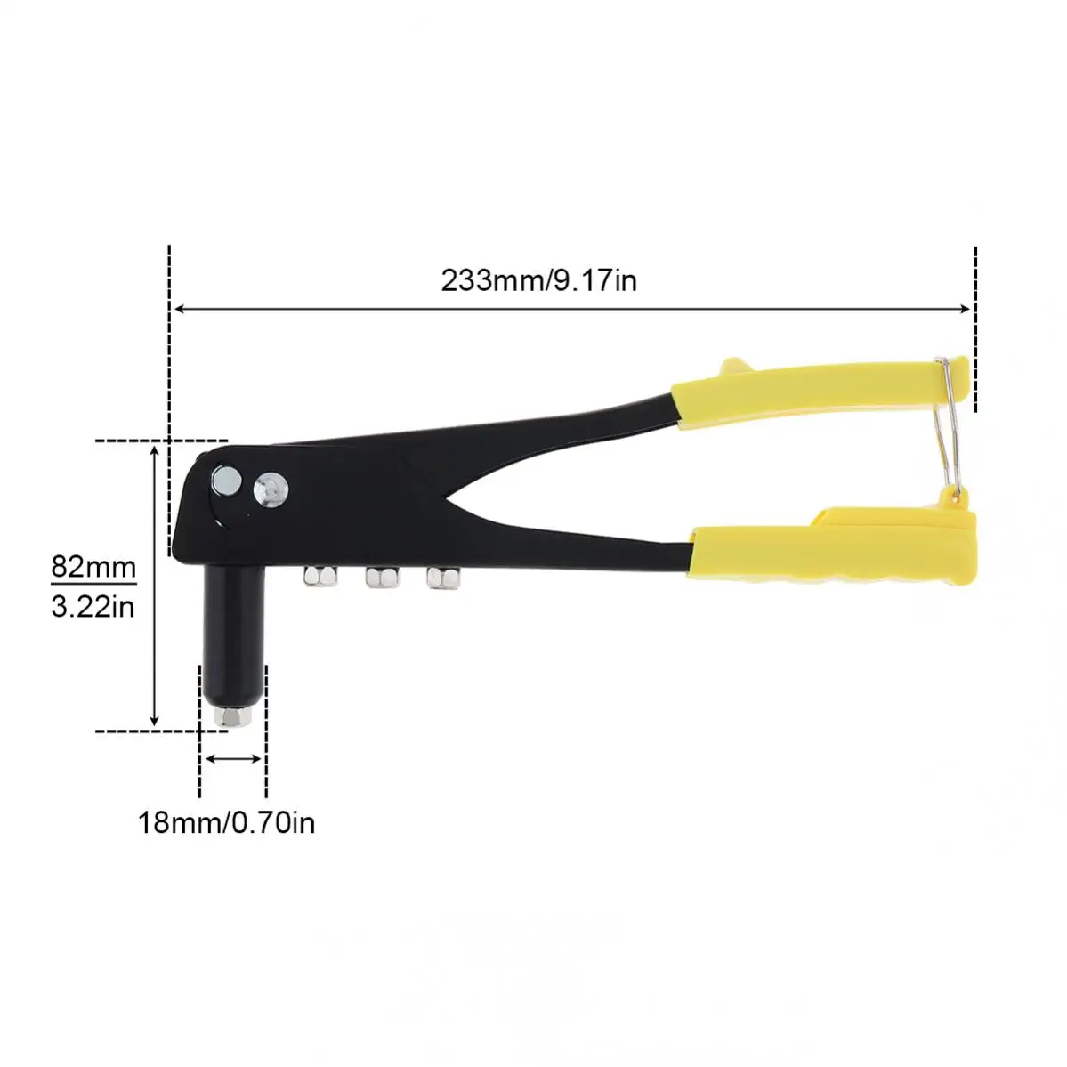 Rèn Thủ Công Riveter Đinh Tán Súng Bộ Hướng Dẫn Sử Dụng Trọng Lượng Nhẹ Phối Đinh Tán Hạt Công Cụ Dụng Cụ Cầm Tay Máng Máng Nước Sửa Chữa dụng Cụ