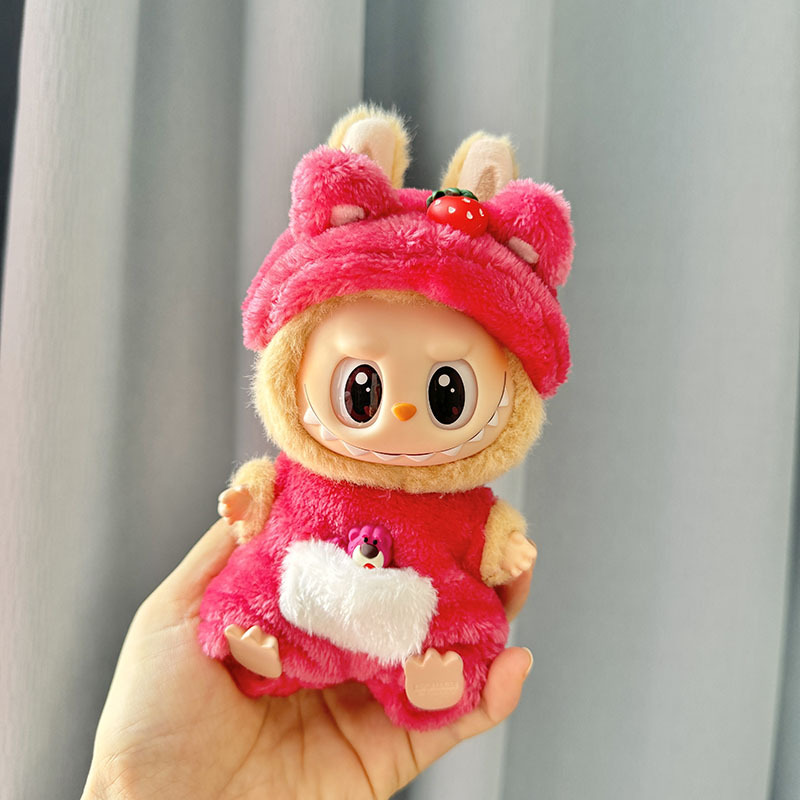 13-й стиль, милая мини-плюшевая кукла, одежда, аксессуары, Корея Kpop Exo Labubu II, комбинезон для кукол-идолов, одежда для сидения и вечеринки