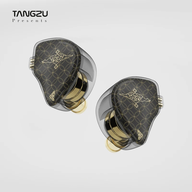 TANGZU WAN ER SG HiFi 10mm controlador dinámico de doble cavidad IEM auricular desmontable 0,78mm 2 pines música bajo Vocal