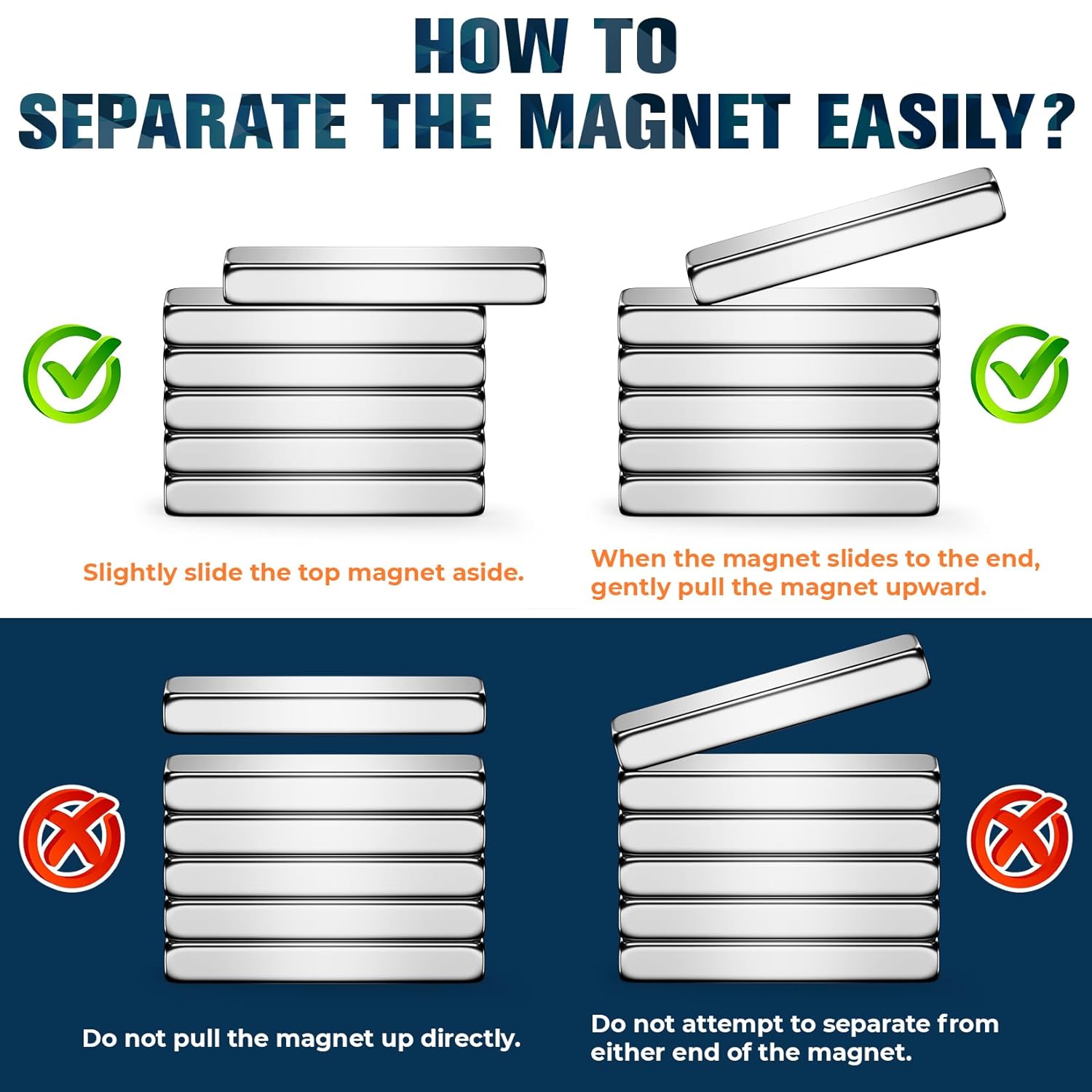 20-100 Pz Super Forte Al Neodimio Imanes 10/15/20mm X 5/10mm X 3mm N35 NdFeB Blocco Imanes Quadrato Magneti Adesivi per Frigorifero