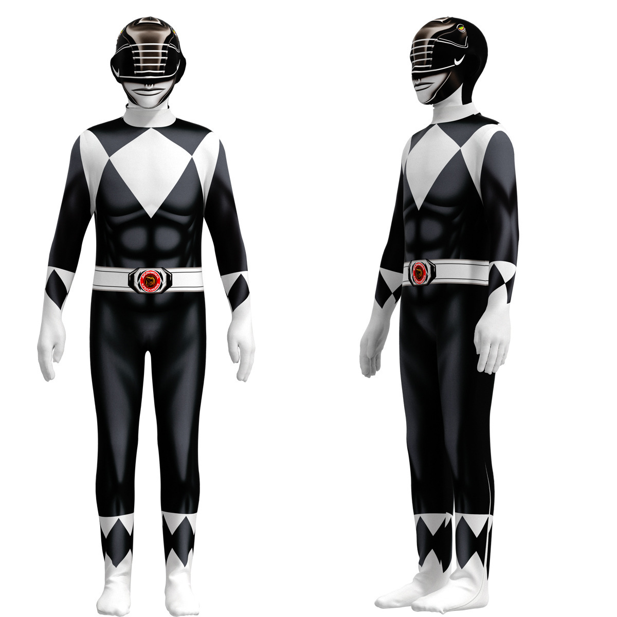 Mono de Tiranosaurio Rex de la compañía del tigre blanco para niños, ropa de Cosplay de escuadrón de dinosaurio, ropa ajustada