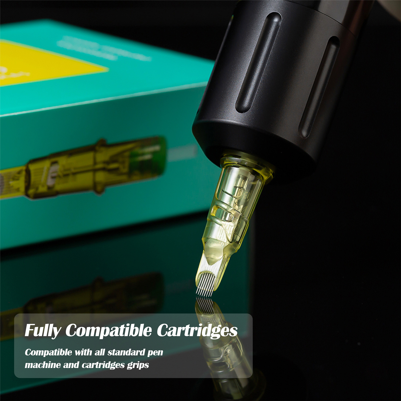 MLK BRo Tattoo Cartridge Needles Disposable Sterilized Safety Round Liner  Permanent Makeup  For Tattoo Machines Grips 20pcs/lot