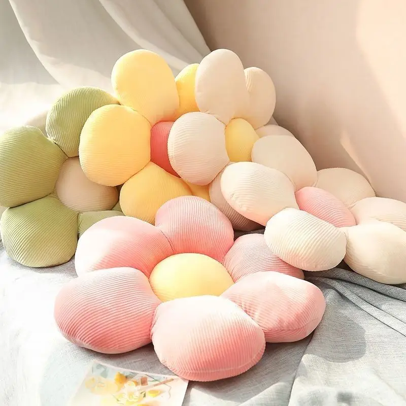 35 cm fiori colorati peluche cuscino pianta petalo cuscino peluche per ragazze regalo decorazioni per la casa del bambino