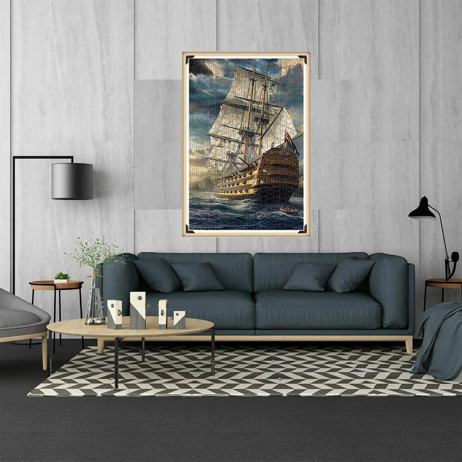 1000 ชิ้น Sails ชุดจิ๊กซอว์ปริศนาตกแต่งบ้านผู้ใหญ่ปริศนาเกมครอบครัวสนุกชั้นปริศนาของเล่นเพื่อการศึกษาสําหรับเด็ก