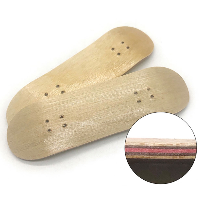 10 Stück neue Ersatz Holzbrett Finger Skateboard Teile für Finger Skateboards
