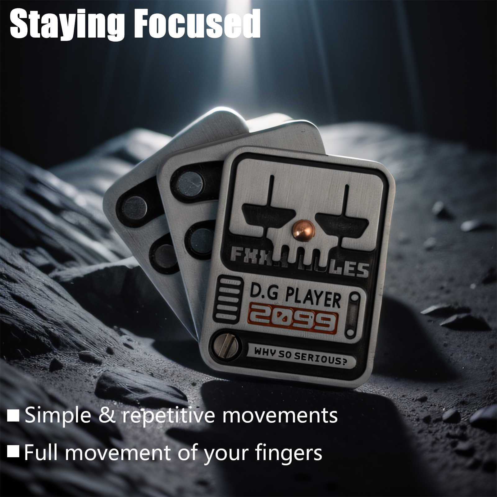 Fidget Toys Adultos Poker Fidget Slider Idéia de presente de estresse, brinquedos de estresse