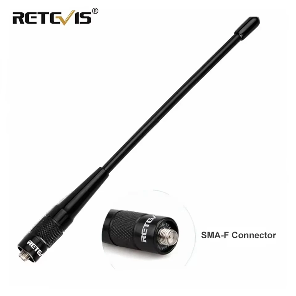 Retevis RHD-701 Amateurfunkantenne SMA-F Walkie-Talkie-Antenne VHF UHF für Radtel RT880 Baofeng UV5R Quansheng Retevis RT5R H777