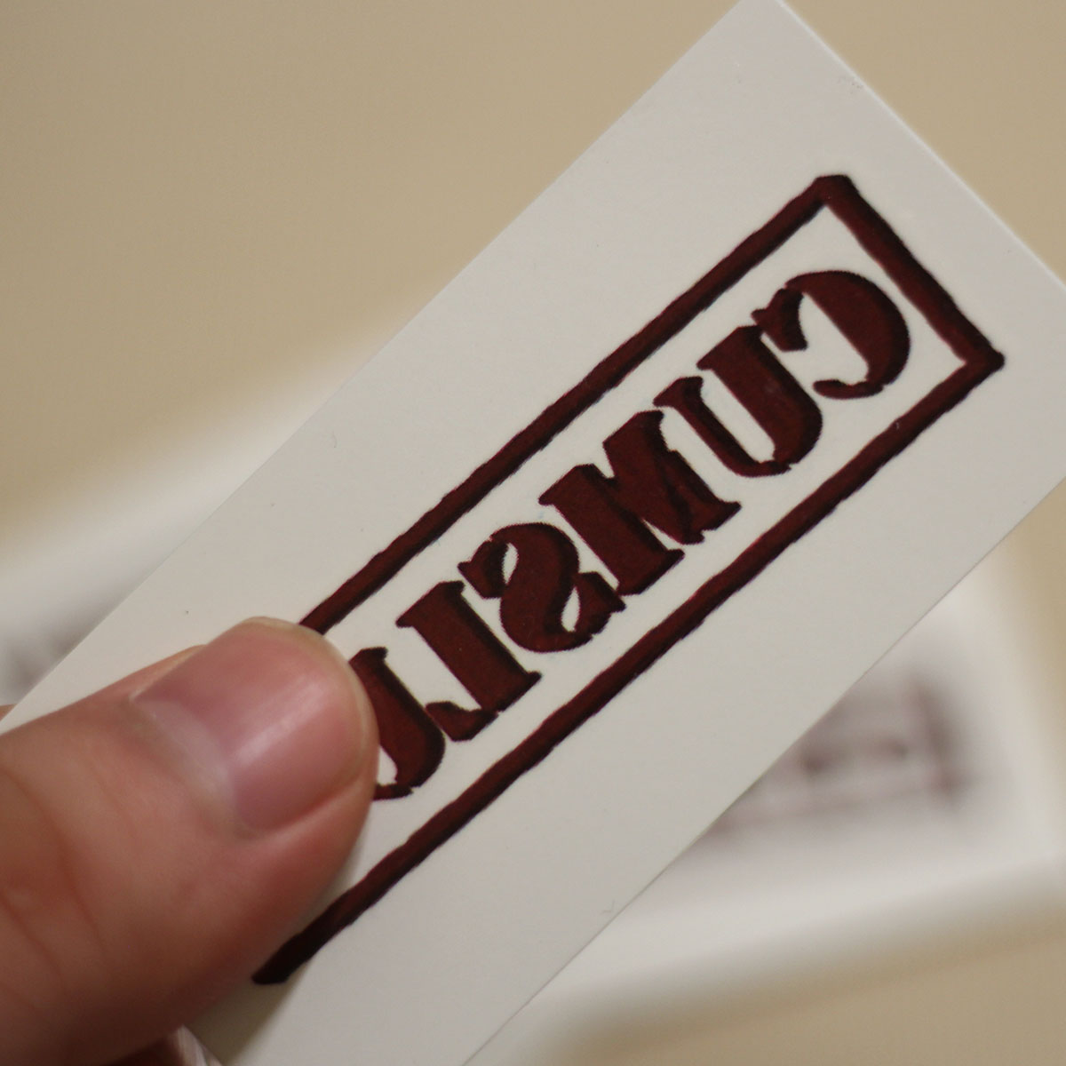 com 2 tatuajes temporales cuckold con letras en inglés, pegatina impermeable para adultos.