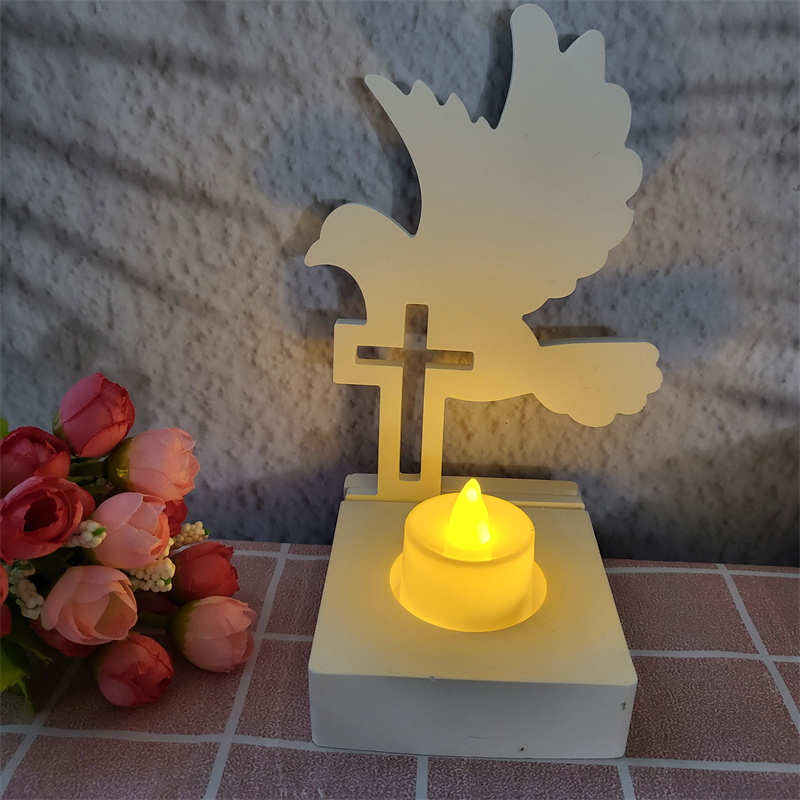 DIY Perforated Wing Spreading and Peace Dove Plug in Silicone Mold Base Decoration Resin Epoxy Mold Home Decoration Storage