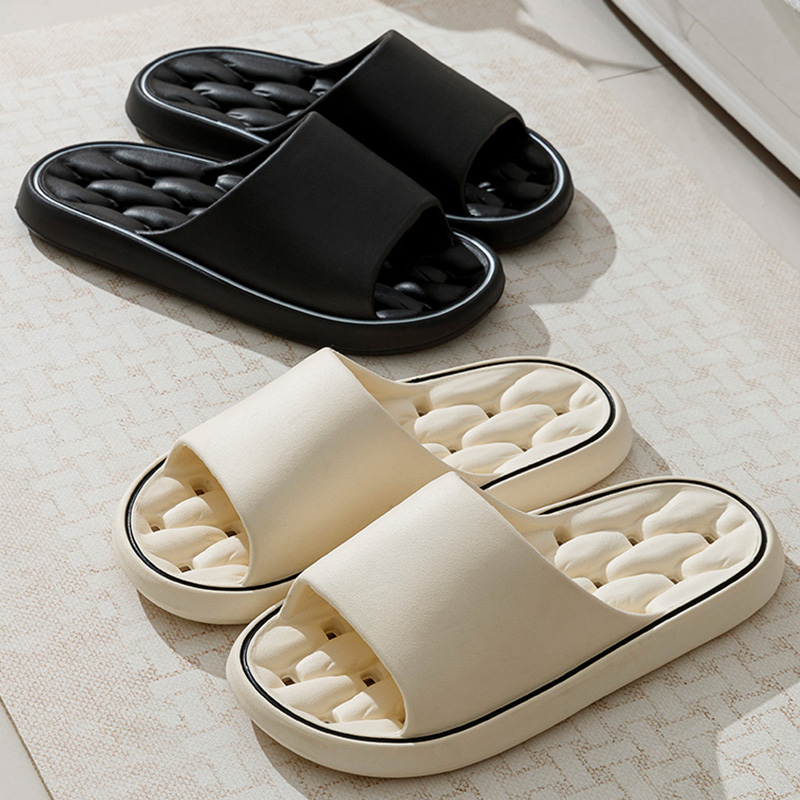 Lekkende Slippers Voor Mannen Nieuwe Zomer Indoor Huis Badkamer Anti-Slip Slippers Voor Vrouwen Paar Hol