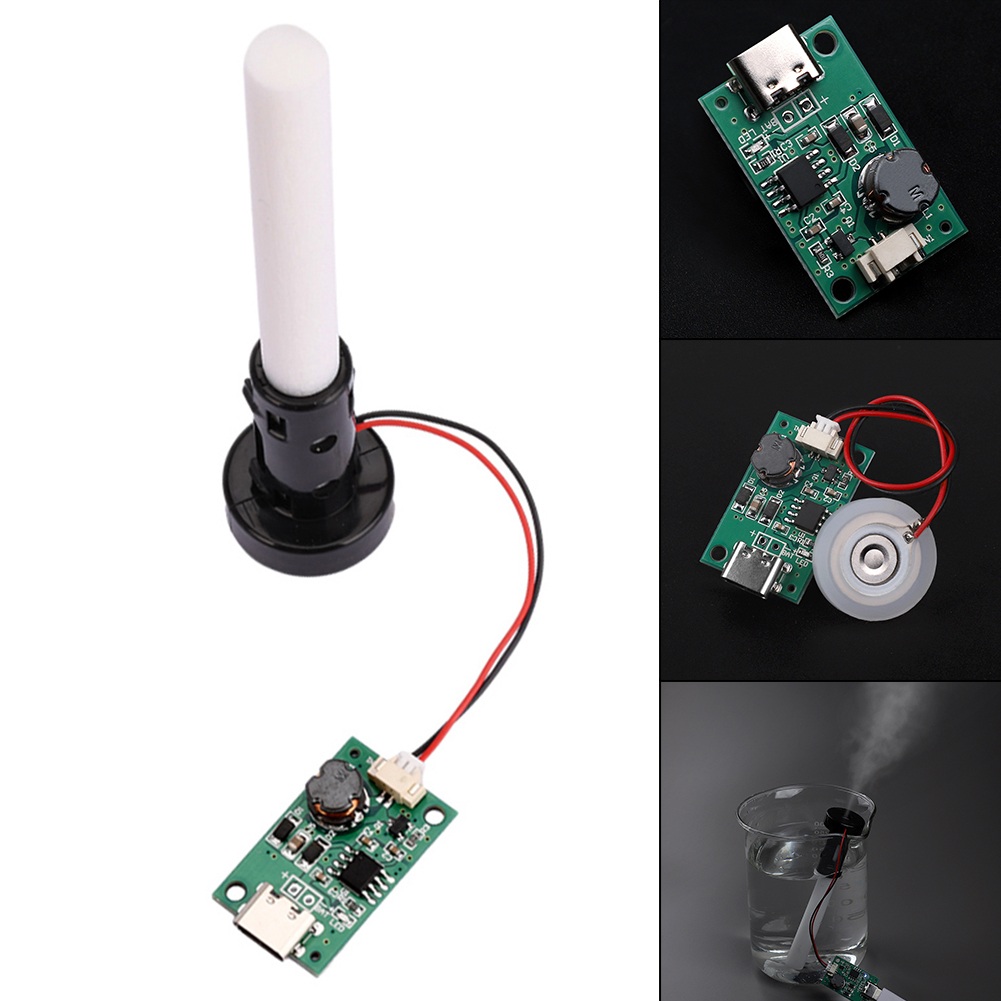 Módulo umidificador kit diy pulverizador usb núcleo de algodão escudo com interface tipo c stm32 placa driver umidificador acessórios