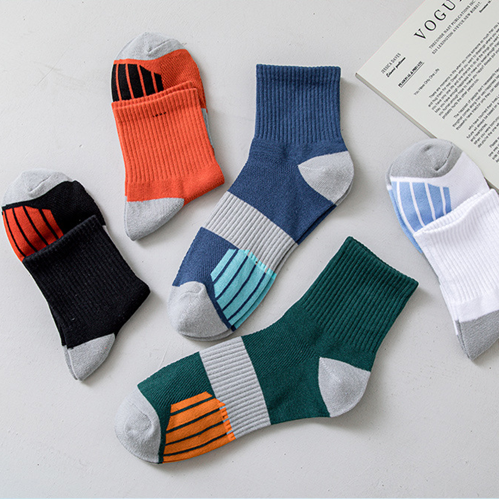 5 пар/партия, мужские спортивные носки для бега