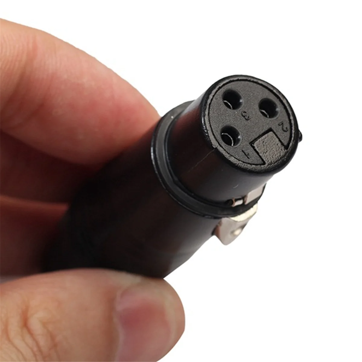 BABQ 10pcs DIY 3Pin XLR Adapter Socket XLR Aviation Connector Welding Head Microphone Cable Connector(Male)