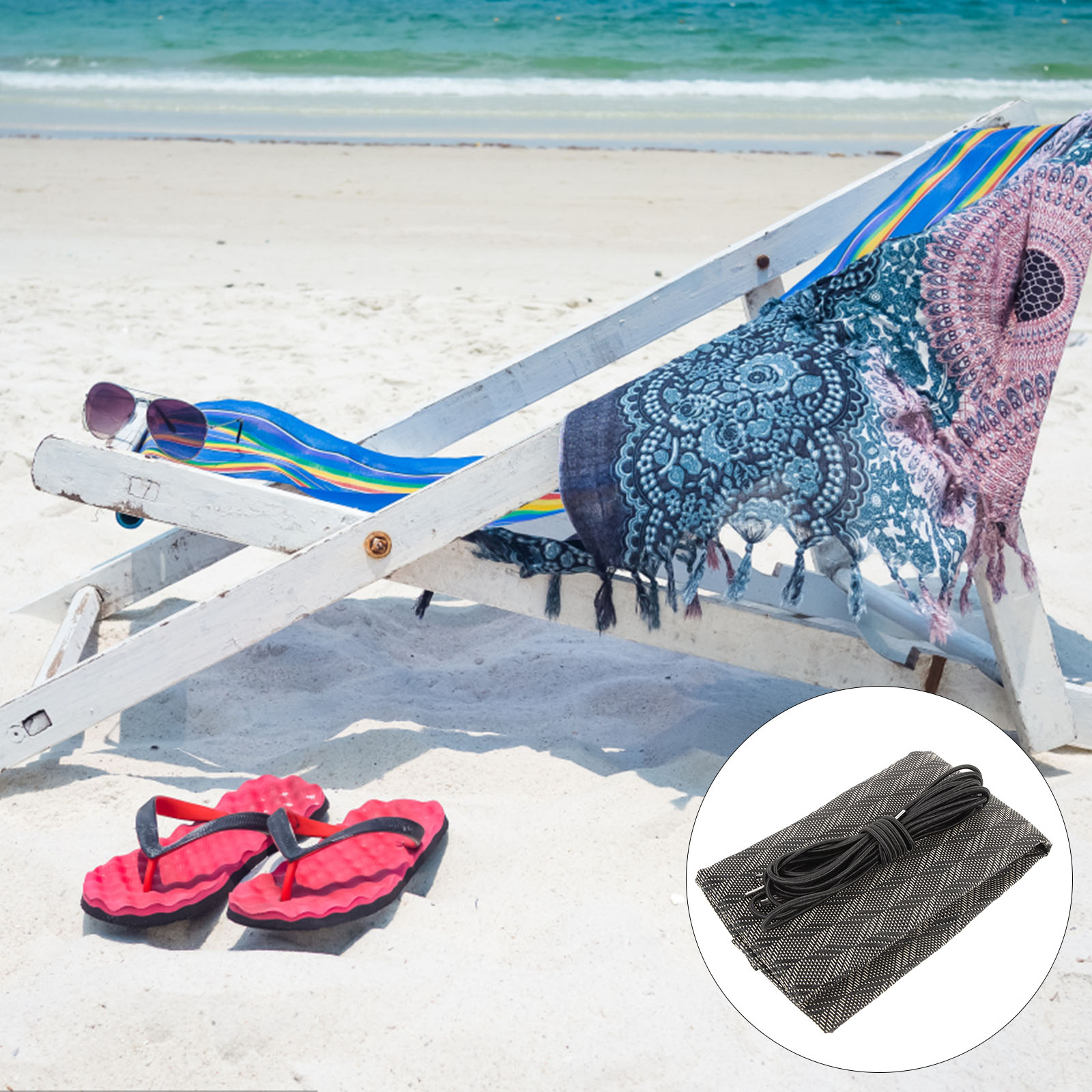 Replacement Fabric Folding Recliner Camping Chair Accessory Lounge Chairs Repair Cloth