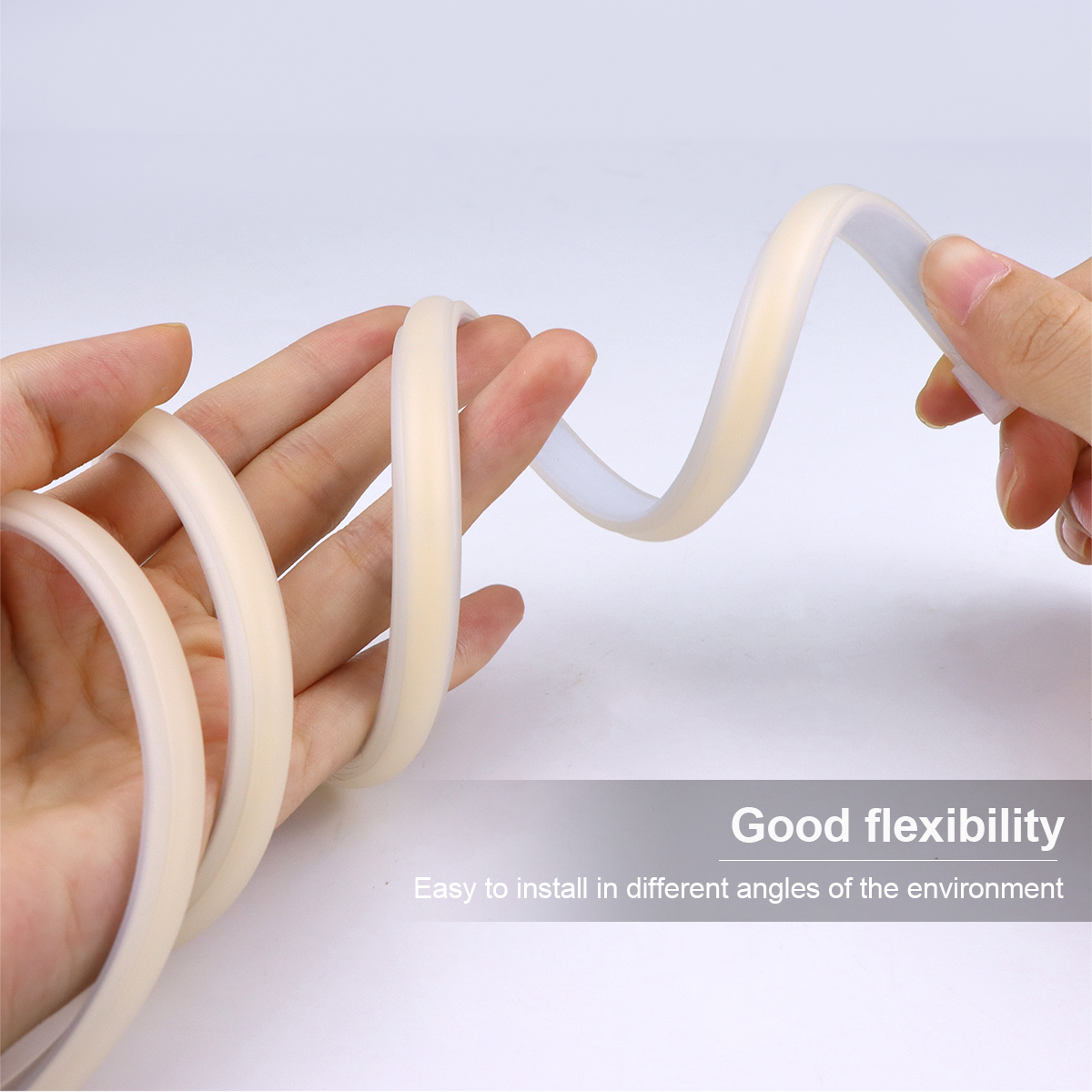 High Bright COB LED Strip Light 220V 110V Neon Tape Kitchen Cabinet Lamp Waterproof Garden Outdoor Background Lamp Room Decor