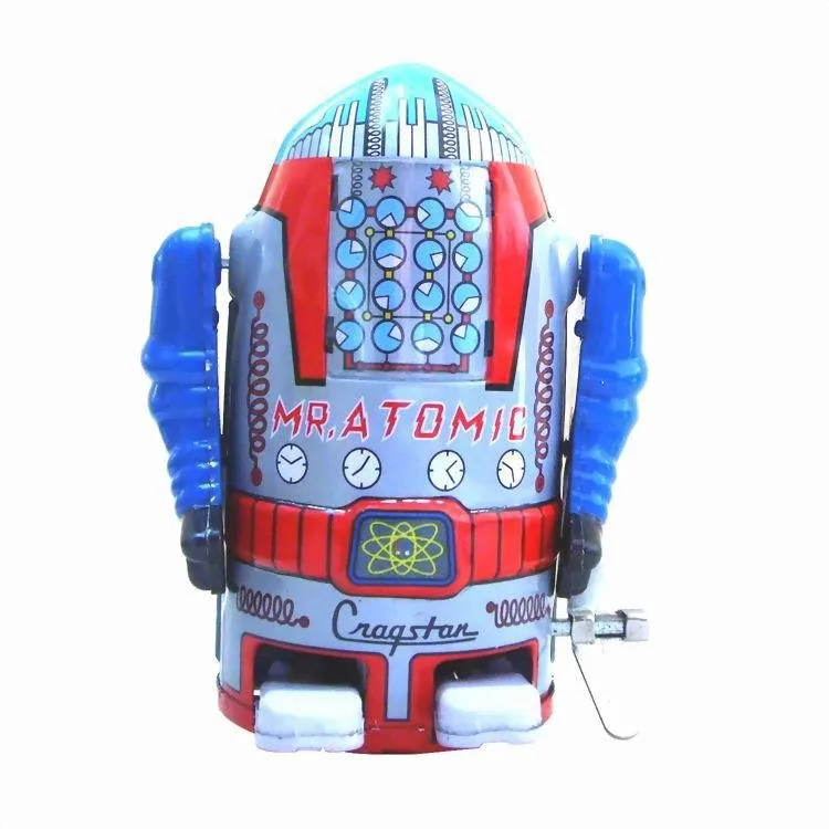 MS632 ブリキスペースロボットレトロノスタルジックコレクション工芸品ギフト装飾品ブリキのおもちゃ