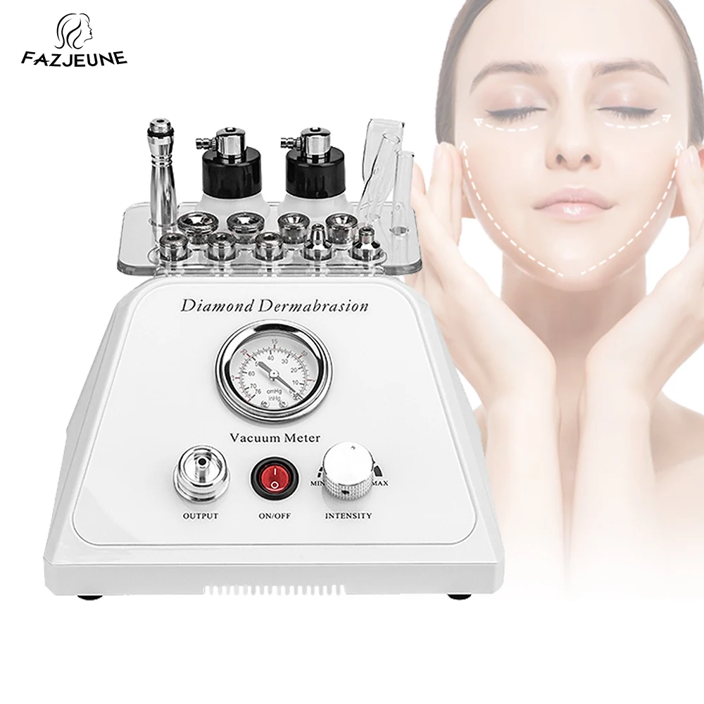 Kim Cương Mới Siêu Vi Điểm Máy Tẩy Tế Bào Chết Da Mặt Dermabrasion Thiết Bị Hút Chân Không Loại Bỏ Nếp Nhăn Bong Tróc Dụng Cụ Chăm Sóc Da