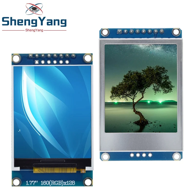 TZT-pantalla TFT LCD de 1,77 pulgadas, módulo de puerto serie, 128x160, 1,77 TFTSPI