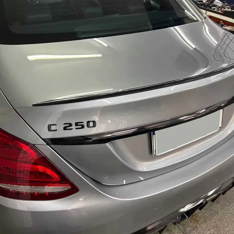 メルセデスベンツ W205 4 ドア C205 2015-2020 C180 C200 C250 C300 C350 C63 AMG セダンリアトランクスポイラーブーツ蓋アクセサリー