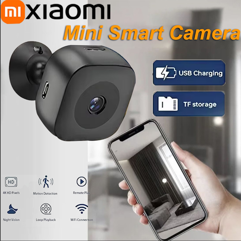 Xiaomi 4K Mini Security Camera Full Color Night Vision High Definition WiFi Monitor Motion Detect Surveillance Waterproof 2025