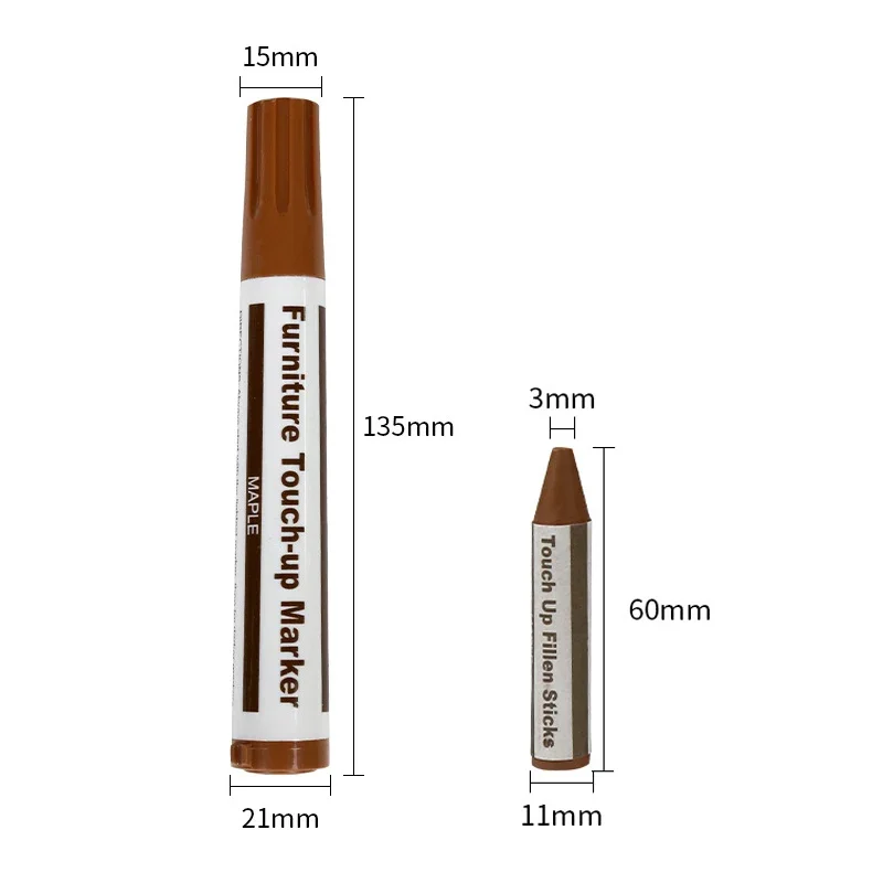 Nội Thất Bằng Gỗ Sửa Chữa Bút Cảm Ứng Lên Dấu & Chất Độn Gậy Gỗ Xước Phục Hồi Bộ Miếng Dán Cường Lực Sơn Bút Gỗ Tổng Hợp Sửa Chữa