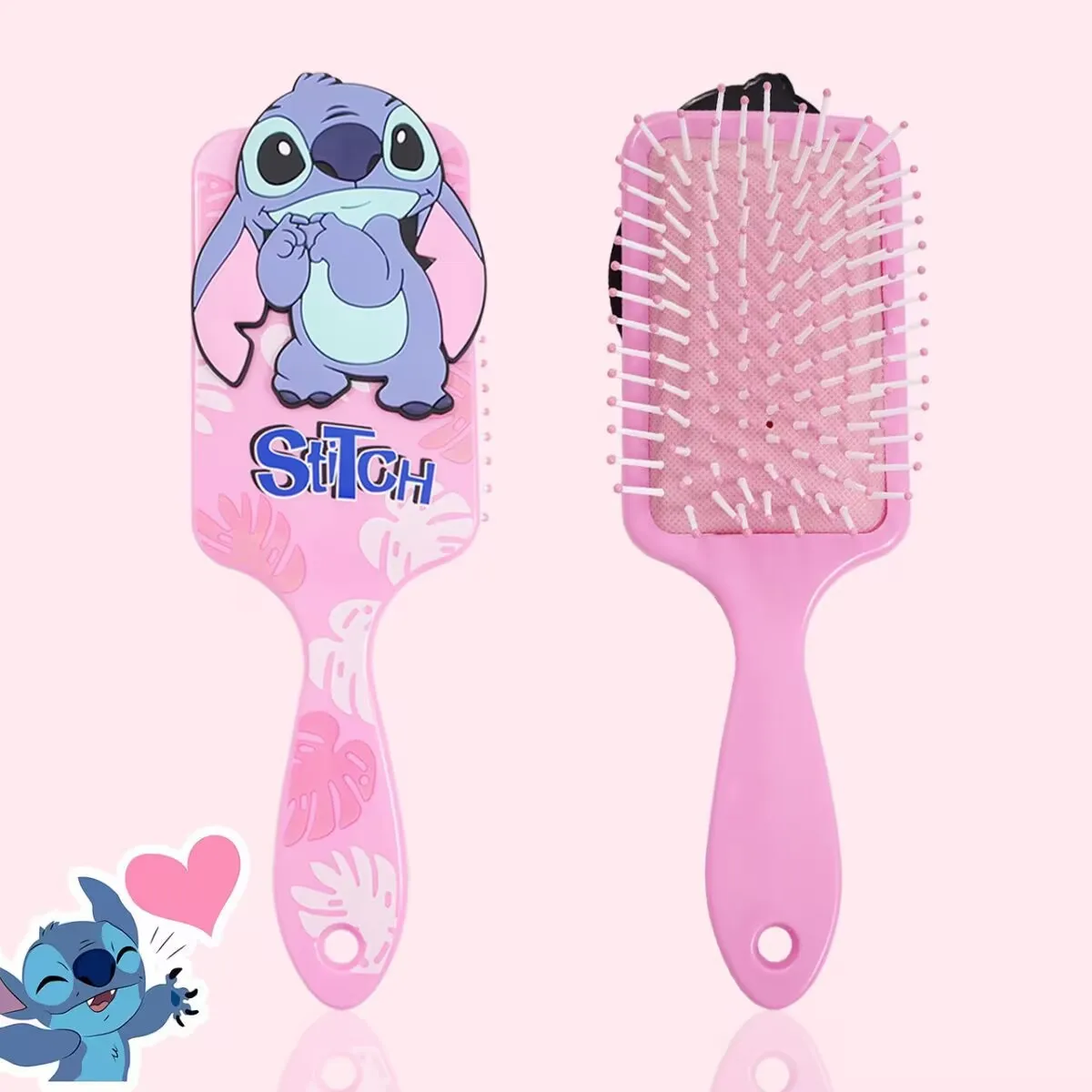 Miniso Animation Lilo & Stitch Comb Series การ์ตูน Stitch อุปกรณ์ต่อพ่วง Air Cushion หวีนวดเด็กสาวนักเรียนหวี
