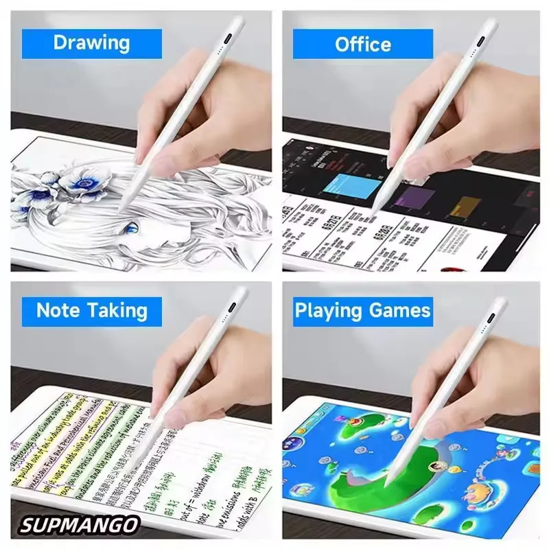 2025年ユニバーサルスタイラスペン iOS/Android対応 タッチスクリーン静電容量式ペン iPad Apple Huawei Xiaomi対応 鉛筆描画ペン