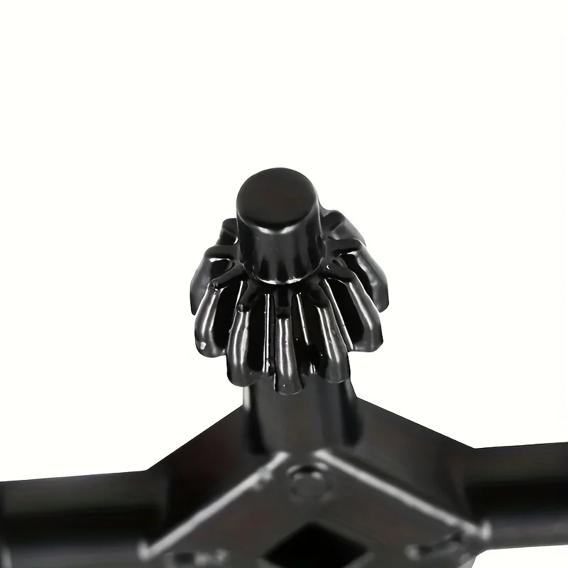 Durable 4-in-1 Multi-Purpose Wrench with 6mm to 16mm Cross Drill Chuck Carbon Steel Great for Drills and Pistols No Assembly