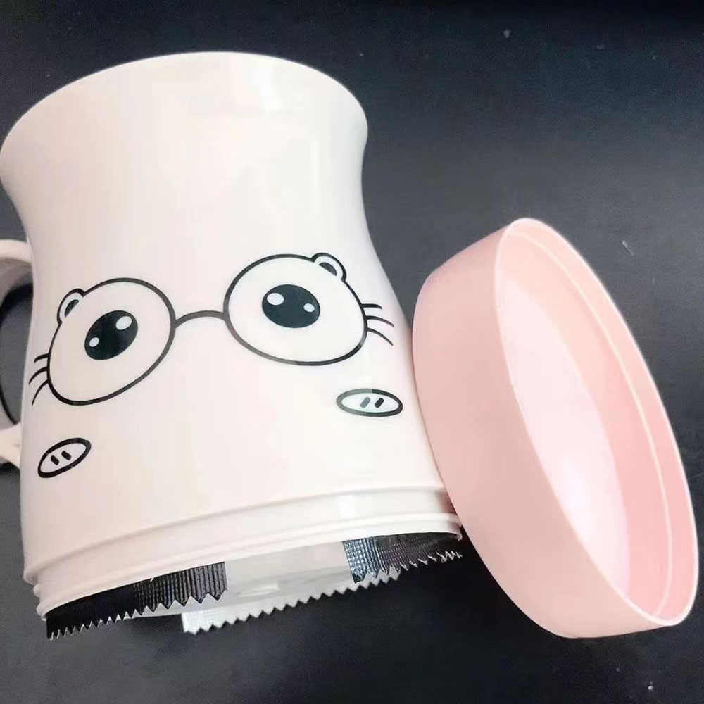 Diversion Mouthwash cup Portable Water Bottle Secret Stash Pill Organizer Can Safe Hiding Spot for Money Bonus Key Ring Box