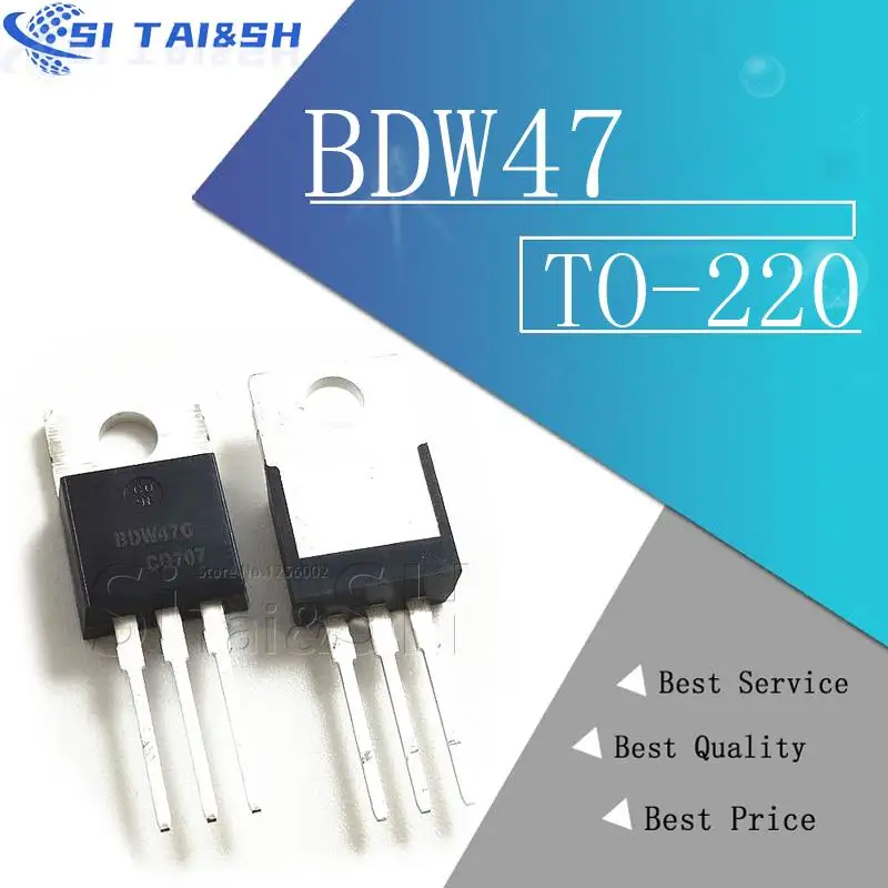 Si Tai&SH 5 шт. BDW47 BDW47G 15A 100 В PNP Система данных