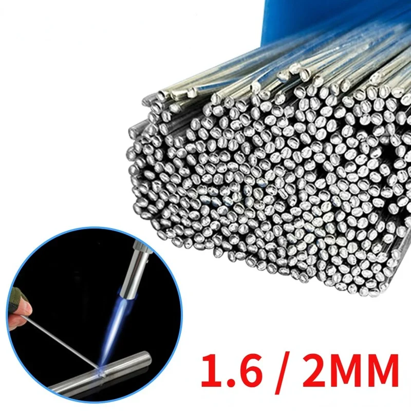 10 Chiếc Nhiệt Độ Thấp Dễ Dàng Tan Chảy Nhôm Đa Năng Bạc Hàn Cored Dây Que Hàn Không Cần Hàn Bột Hàn thanh