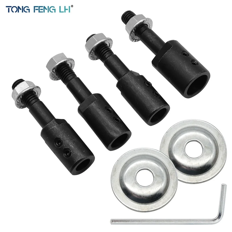 Adaptador de husillo de 10mm para pulido, amoladora de banco de Motor de eje de 5mm/6mm/8mm/10mm/12mm/14mm/16mm
